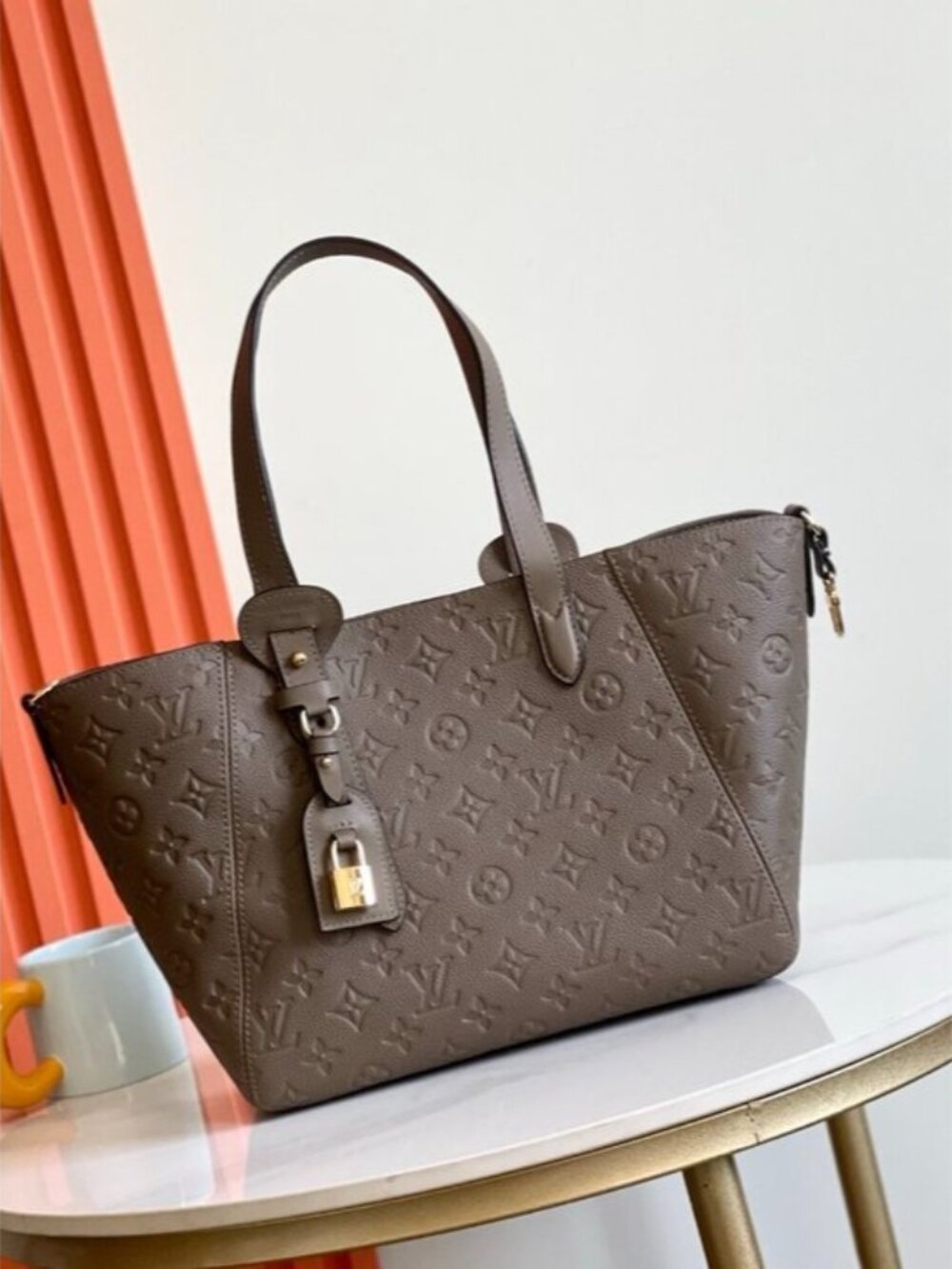 Louis Vuitton Monogram Empreinte Tote Bag